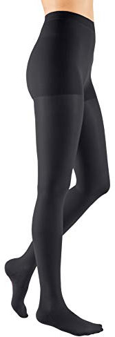 Mediven Elegance Kompressionsstrümpfe - Strumpfhose / KKL2 / V / schwarz geschlossene Spitze / normal / ohne Klebeband