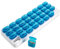 31 Capsules de Médicaments Pop Out, Pilulier Mensuel Par MEDca