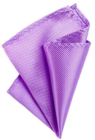 DonDon Herren Einstecktuch 21 x 21 cm formstabil und verstellbar für feierliche Anlässe purpur