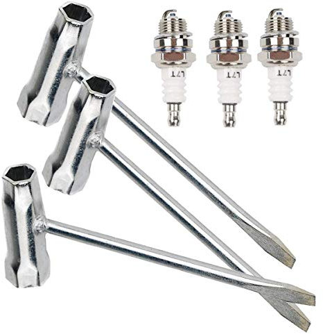 JJDD Ersatz Kombi-Schraubendreher T-Schlüssel mit Zündkerze für Stihl & Husqvarna Motorsäge MS170 MS250 MS260 MS290 023 025 024 026, 3 Set