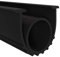 Dichtungsband für Garagentor, Gummi, wetterfest, universell einsetzbar, wetterfest, 0,6 cm T-Enden, 9,5 cm Breite 16 Ft schwarz