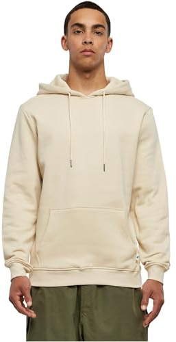 Urban Classics Men's Organic Basic Hoody Hoodie, Beige (Sand 00208), 4XL Plus UK