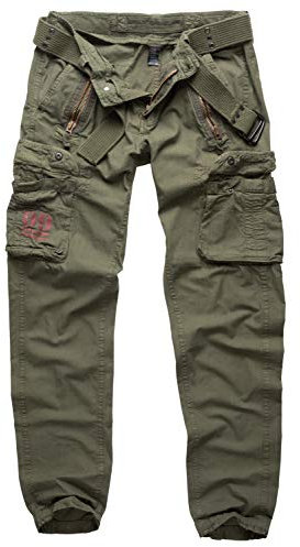 Surplus Raw Vintage Royal Traveler Slimmy Trousers, royalgreen, XL