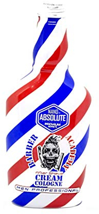 Nano Absolute After Shave Cream Cologne Lotion Men 400ml Herren Balsam nach der Rasur- Nassrasur pflegt und kühlt Balm Creme Herren Pflege Sensible Haut (Barber Academy)