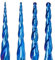 JAINGU Fräser 6mm Schaft Konischer Kugelkopffräser R0.25/R0.5/R0.75/R1.0/R1.5/R2.0 CNC Fräser Gravur Bit Für Holz,R0,25x30,5xT6x75L