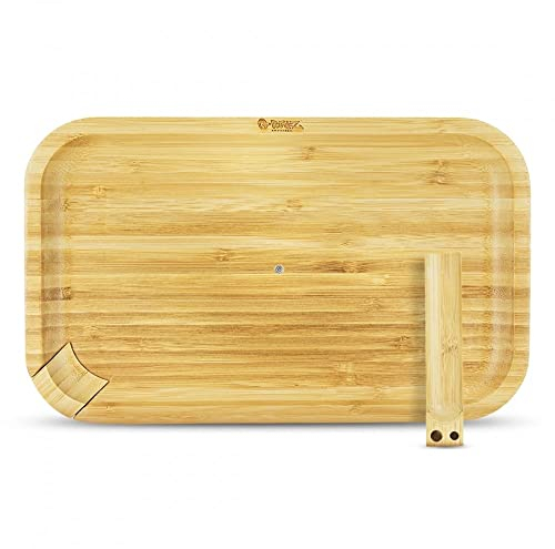 G-rollz Bamboo Großes Rolltablett 28 x 17 cm