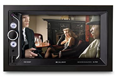Caliber Autoradio - Radio Bluetooth Voiture - Radio FM - AUX - SD - Écran Tactile - Mirrorlink - Noir - 2 Din