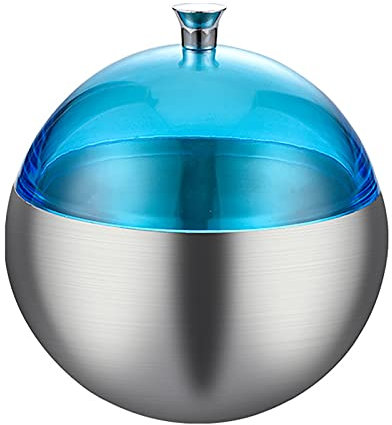 Barreau de refroidissement à vin rond à glace avec couvercle transparent pour les restaurants et bars de l'hôtel Maison créative Grande salade bol à glaçons Bol à vin mousseux glacée vin whisky,A,5