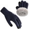 Rahhint Winterhandschuhe Herren Damen Touchscreen Thermohandschuhe Warme Wollstrickhandschuhe mit Fleecefutter