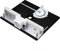 Router Lift, Router Table Insert Plate, Aluminum Alloy Material, Metal Router Lift System Kit, for Making High Accurate Woodworking Router Table (Black)