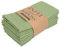 INFEI weich Polyester -Leinen gemischt Abendessen Cloth Servietten, 12 Stück (40 x 40 cm), für Veranstaltungen und den Heimgebrauch (Limette)
