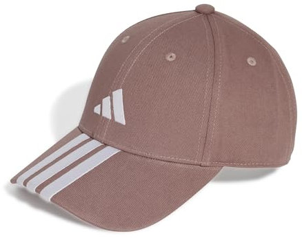 adidas Unisex Bball 3S Cap New Logo, warm Clay/White, S