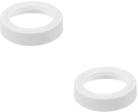 PRETYZOOM 2St Zubehör für Thermosflaschen gummidichtung turdichtungsgummi Munddichtung für Isolierkannen Wasserkocher Zubehör Gummi-Rundring für Flasche Dichtungsring für Flaschendeckel Weiß