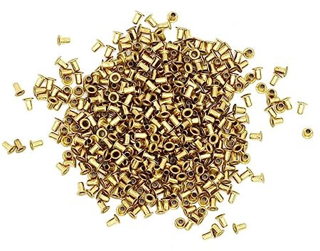 CORHAD 1000stücke Kupferöse Für Bienenrahmen Messing Bienenstock Rähmchenösen DIY Imkerei Zubehör Bienenbeute Nistkastenrahmen Eyelets Bienenzucht Befestigung