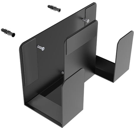 Keyboard Organizer Wall Mount - Multifunctional Laptop Wall Mount Cable Box Mount,Laptop Hanger, Laptop Mounts for Modem, Router, Mesh, Tv Cable Box