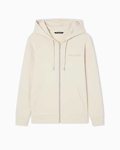 Armani Exchange Damen Laced-up Hood Side Milano-new York Logo Hooded Sweatshirt (1er Pack)