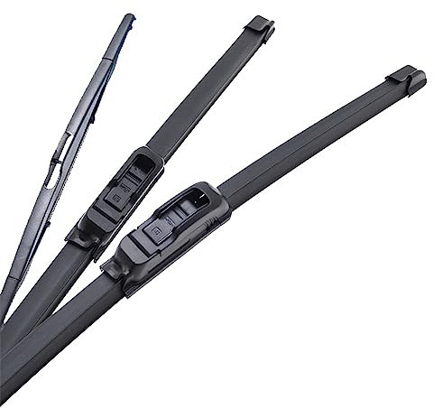 DWDUI Vorne Hinten Scheibenwischerblätter Set Für P&eugeot 206 Schrägheck 2006 2005 2004 2003 2002 2001 26 16 14