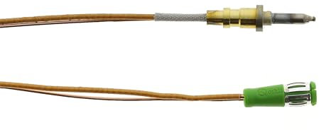 Masterpart 8065897 Thermoelement für Herd, Ofen, Herd, Gas, 450 mm, passend für Amica Herd und Backofen