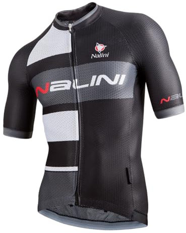 Nalini Herren Castellabate Radtrikot, Mehrfarbig, M