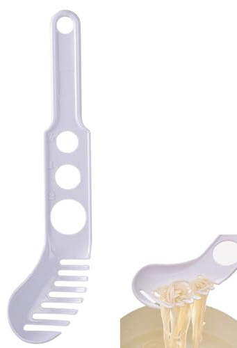 YiXjiuBP 1 Pack Pasta Noodle Strainer Spoon for Kitchen Cooking