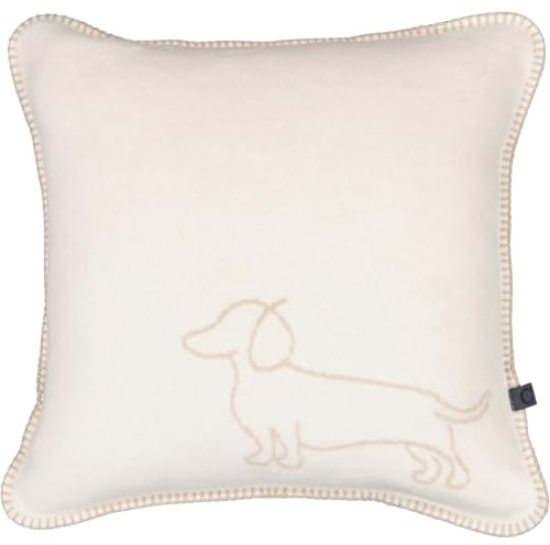 Cawö Kissenhüllen WE Love Dogs Companion 62480 Natur/beige - 33
