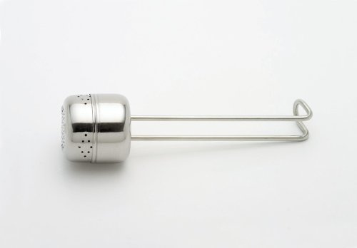 Weis Tee-Brüher Durchmesser 7 cm, Edelstahl, Silber, 18 x 7 x 7 cm