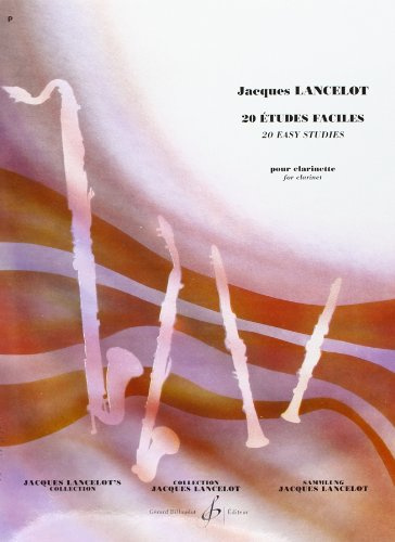 20 Etudes Faciles pour clarinette
