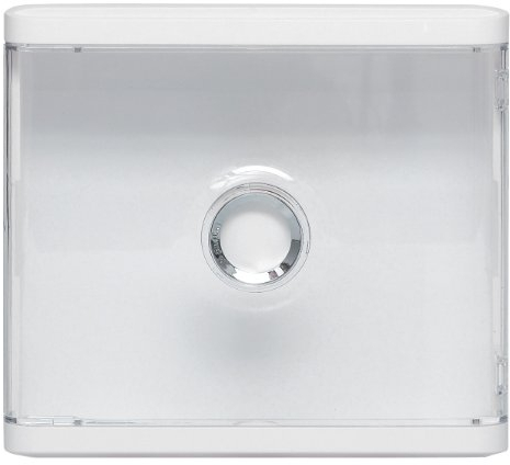 Habillage + porte transparente pour platines de branchement DRIVIA