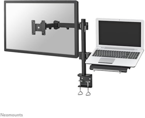 Newstar 948035 Supporto Scrivania per Monitor e Notebook