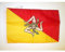 BANDIERA SICILIA 45x30cm - BANDIERINA SICILIANA - ITALIA 30 x 45 cm cordicelle - AZ FLAG