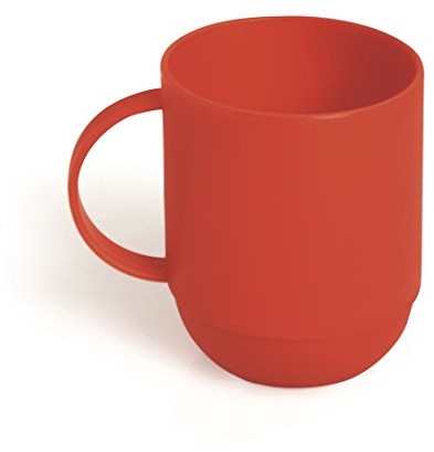 Excelsa Rainbow Mug 0.35 Litri, Rosso, 8x10x8 cm