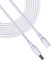 Liwinting 10m DC Verlängerungskabel 5.5 mm x 2.5 mm DC Anschlusskabel DC/Gleichstrom Verbinderkabel DC Verteiler Männlich zu Weiblich Verbinder für Netzteil, Weiß