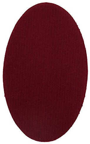 2 rodilleras Pana color Burdeos termoadhesivas para planchar. Coderas para proteger tu ropa y reparación de pantalones, chaquetas, jerseys, camisas. 16 x 10 cm. Ref. RPN48