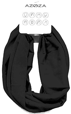 Multifunktionstuch Herren Damen Halstuch Schlauchtuch Outdoor Motorrad Fahrrad Schlauchschal Schlauch Tuch Schal (schwarz)