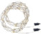 Lunartec Lichterkranz Weihnachten: 2er-Set LED-Lichterkränze für Fenster, Türen u.v.m., 90 warmweiße LEDs (Lichterkranz Fenster Weihnachten, Fensterdeko, Weihnachtsstern)