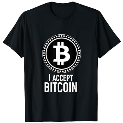 Cryptocurrency Hodl BTC Crypto Blockchain I Accept Bitcoin T-Shirt