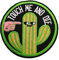 BPA Embroidered Patches Iron on or Sew on Patches for Clothing Jackets etc.-Touch Me and Die