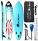 Runwave Aufblasbares Stand Up Paddle Board Anti-Rutsch Deck mit Premium SUP Zubeh?r | Breiter Stand, untere Finnen f¡§1r Surfkontrolle | Jugendliche Erwachsene Anf?nger (Arrow)
