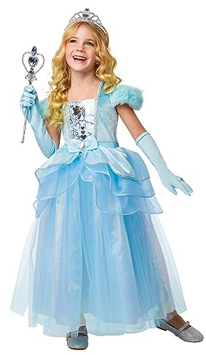Forum Blue Princess Costume, Kids Fancy Dress