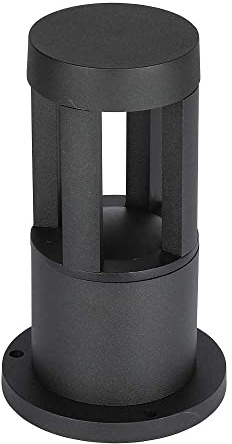 Stehlampe Wegeleuchte LED Außenbereich Standleuchte Aluminium schwarz IP65 H25cm