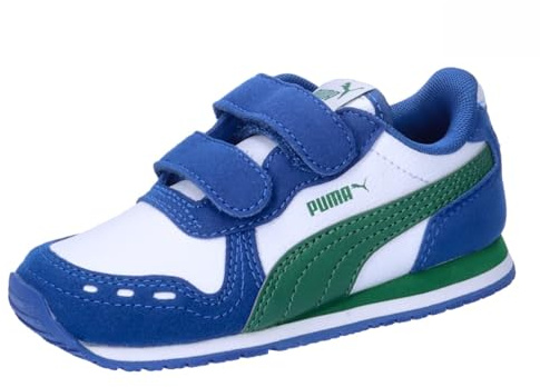 PUMA Unisex Kinder Cabana Racer Sl 20 V Inf Turnschuhe, Puma White Vine Cobalt Glaze, 20 EU