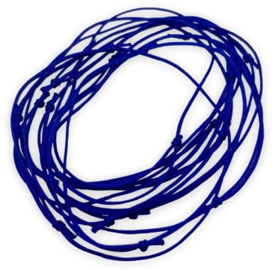 lot de 10 bracelets Kabbale contre le mauvais oeil - bracelets réglable homme et femme enfant - cadeau femme fille - bracelets faits main- porte bonheur - cordon fin 0,8 mm - 33 couleurs possibles
