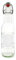 Samunshi® Spirituelle Glas Flasche mit Blume des Lebens Gravur als Motiv Trinkflasche für Schule Sport Freizeit Esoterik New Age Buddhismus 500ml Weißglas