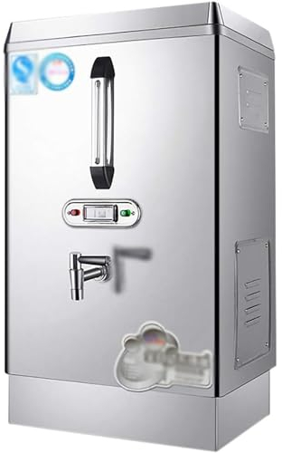 Commercial Water Boiler, 30L Stainless Steel Automatic Water Heater, Dual Filtration Automatic Water Replenishment, Hot Water Dispenser with Faucet, for Tea Coffee Water