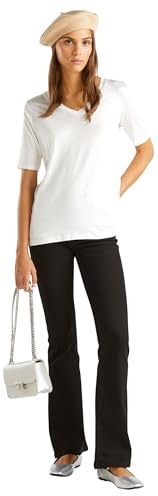 United Colors of Benetton Damen Pantalone 4OTADE00F Hose, Nero, 31