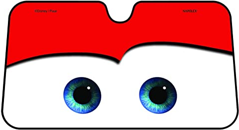 Youany Auto Front Windschutzscheibe Sonnenschutz, Cartoon Augen Vorne Auto Windschutzscheibe Sonnenschutz, Faltbar Auto Sonnenblende, Sonnenschutz Auto Frontscheibe Innen, 130x70cm