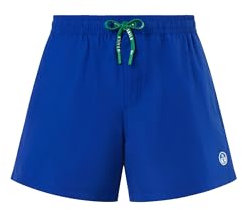 NORTH SAILS Costume a Pantaloncino da Bagno Uomo in Poliestere 100% Reciclato (IT, Testo, S, Surf Blue)