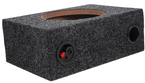 GARVALON Carpeted Subwoofer Gehäuse Für Auto Zubehör Für Verbesserten Bass Installieren Für Audioliebhaber Klangqualität Verstärkt Das Klangerlebnis Im Fahrzeug