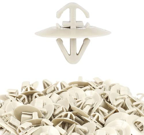 500326896 Lot de 30 clips en plastique pour garniture latérale de porte de voiture Compatible avec Renault Nis-san