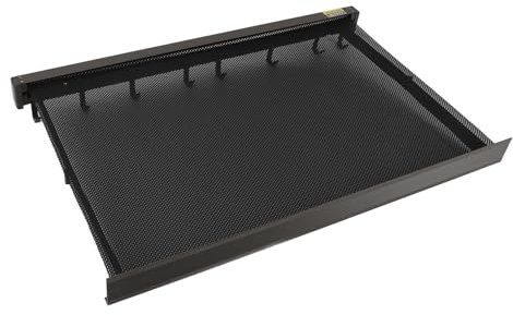 Ausziehbarer Wäscheständer, Balkon-Wäschetrocknung, Wandmontage mit Netz, 60 cm, Multifunktionales Design für Pullover, Platzsparend und Robust, Breite Anwendung, Weiß (Gray)